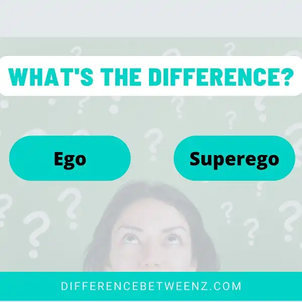 Difference between Ego and Superego