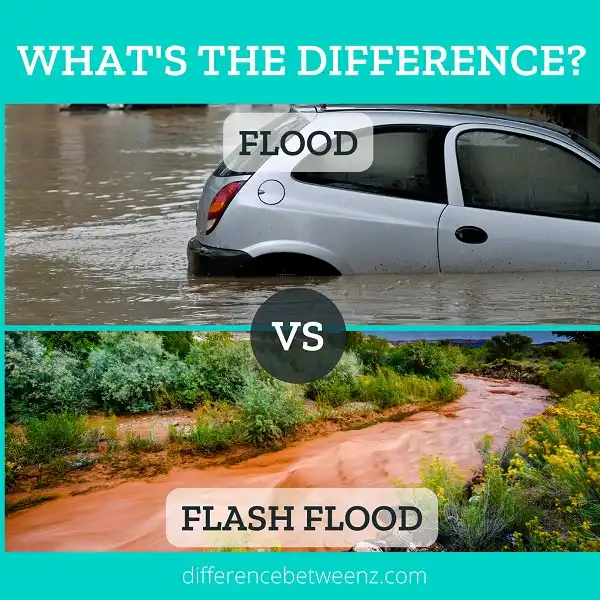 Difference between Flood and Flash Flood