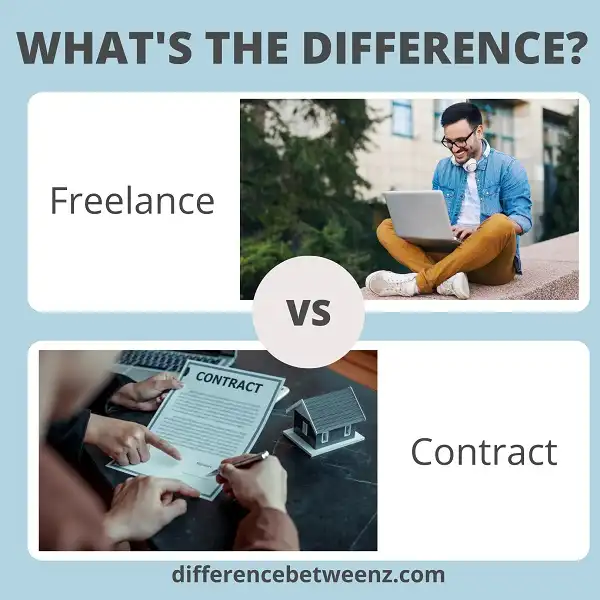 Difference between Freelance and Contract