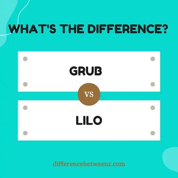 Difference between GRUB and LILO