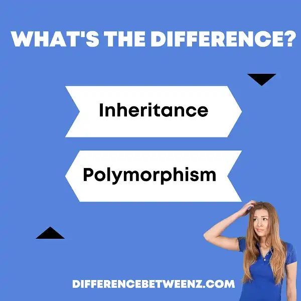 Difference between Inheritance and Polymorphism