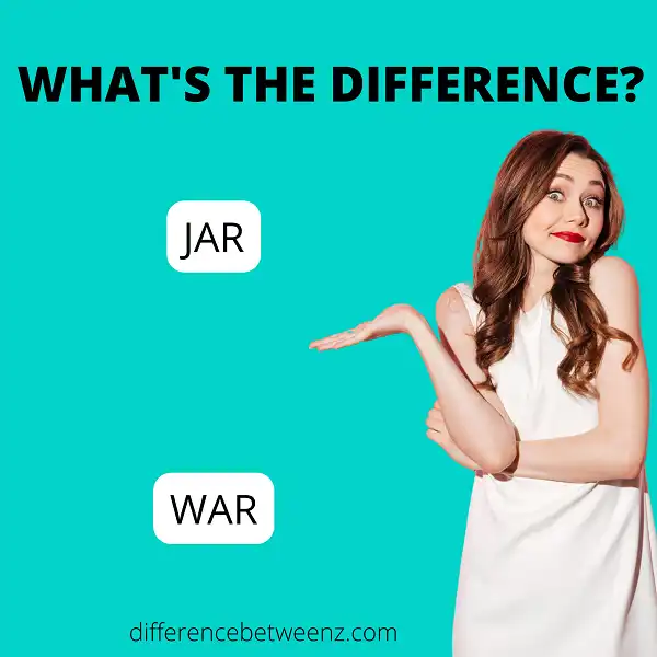 Difference between JAR and WAR