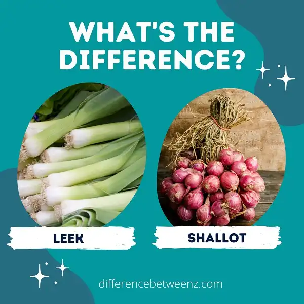 Difference between Leeks and Shallots