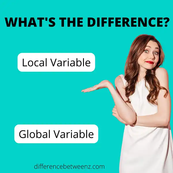 Difference between Local and Global Variables