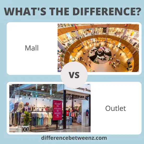 Difference between Malls and Outlets