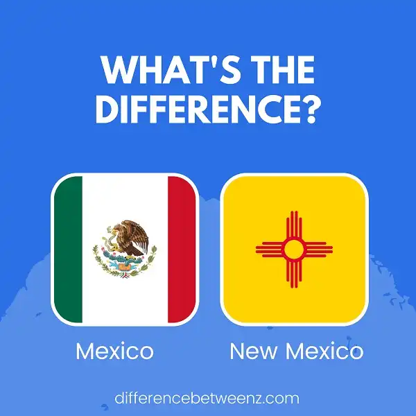 Difference between Mexico and New Mexico