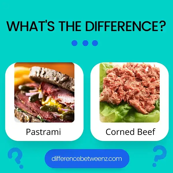 Difference between Pastrami and Corned Beef