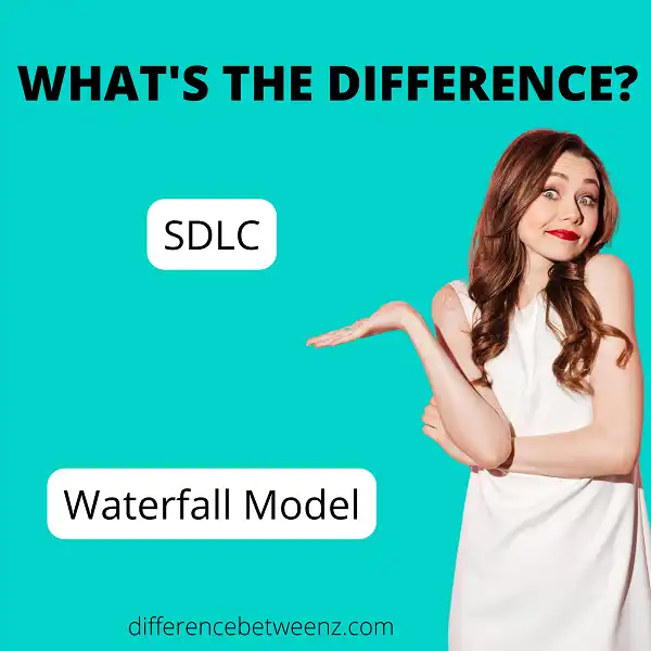 Difference between SDLC and Waterfall Model