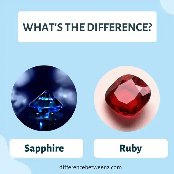 Difference between Sapphire and Ruby