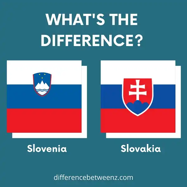 Difference between Slovenia and Slovakia