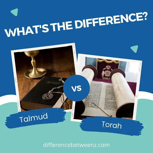 Difference between Talmud and Torah