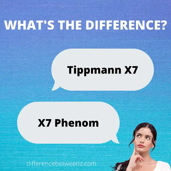 Difference between Tippmann X7 and X7 Phenom
