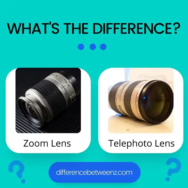 Difference between Zoom and Telephoto Lenses