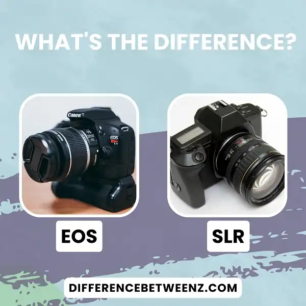 Difference between EOS and SLR