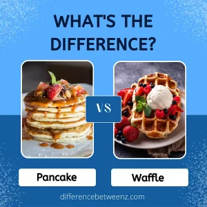 Difference between Pancakes and Waffles