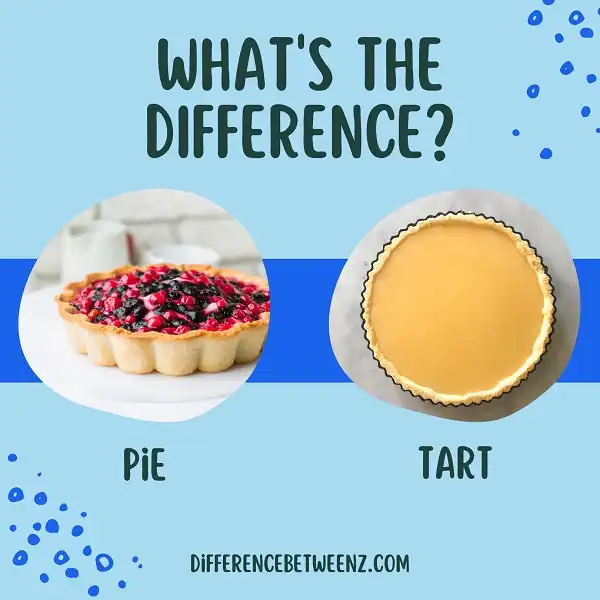 Difference between Pie and Tart