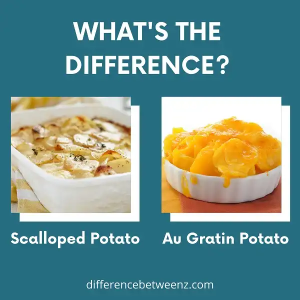 Difference between Scalloped and Au Gratin Potatoes