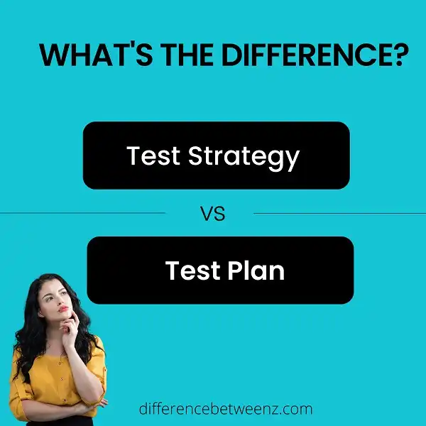 Difference between Test Strategy and Test Plan