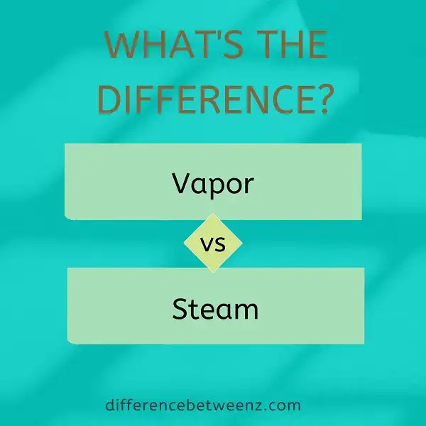 difference-between-vapor-and-steam-difference-betweenz