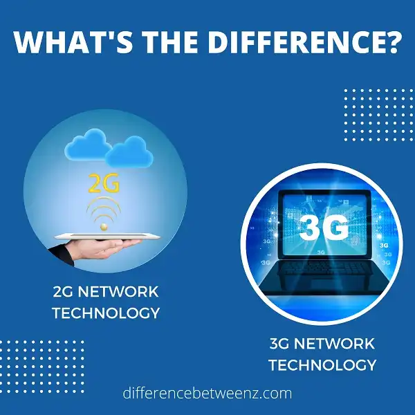 Difference between 2G and 3G Network Technology
