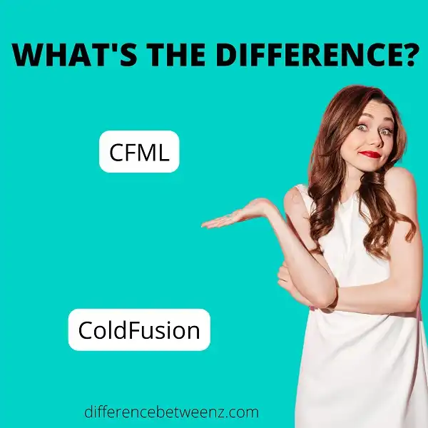 Difference between CFML and ColdFusion