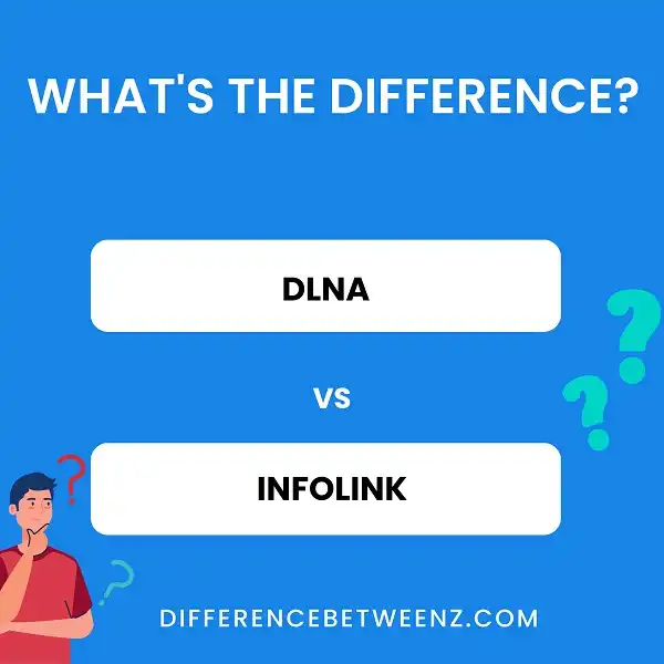 Difference between DLNA and InfoLink