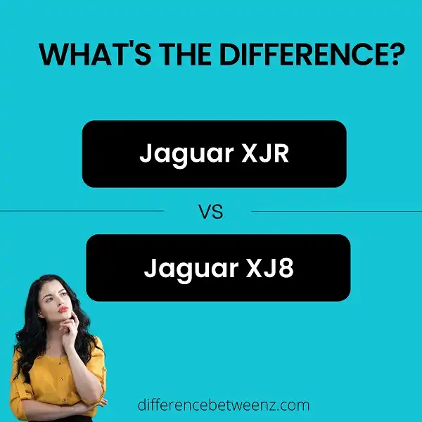Difference between Jaguar XJR and XJ8