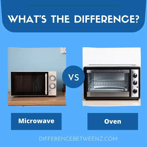 Difference between Microwave and Oven