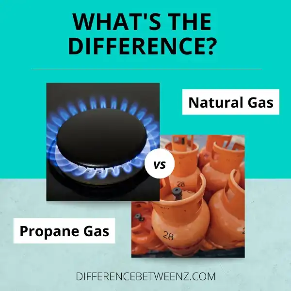 Difference between Natural Gas and Propane