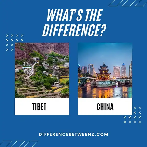 Difference between Tibet and China