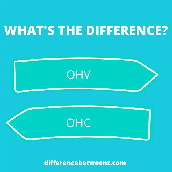 Differences between OHV and OHC