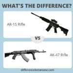 Difference between AR-15 and AK-47 Rifles