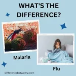 Difference between Malaria and Flu