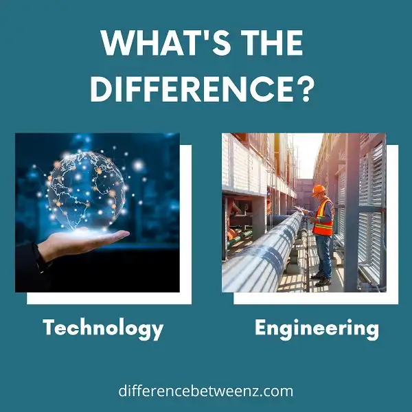 Difference between Technology and Engineering
