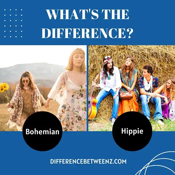 Differences between Bohemian and Hippie