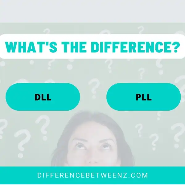 Differences between DLL and PLL