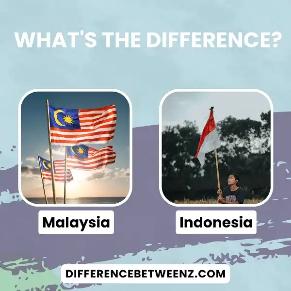 Differences between Malaysia and Indonesia