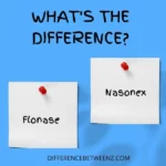 Difference between Flonase and Nasonex