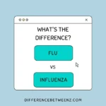 Difference between Flu and Influenza