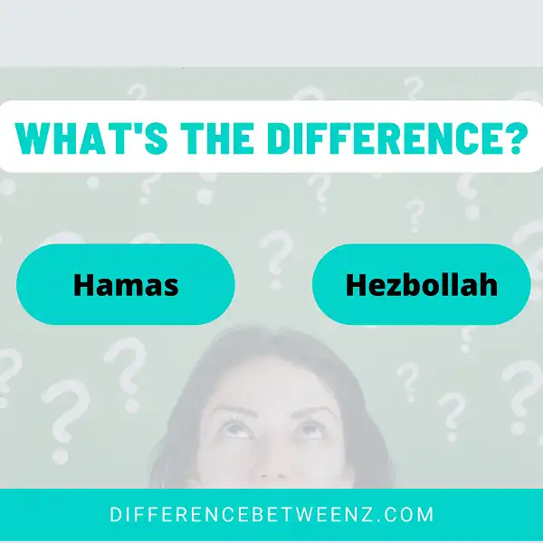 Difference between Hamas and Hezbollah