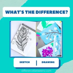 Difference between Sketch and Drawing