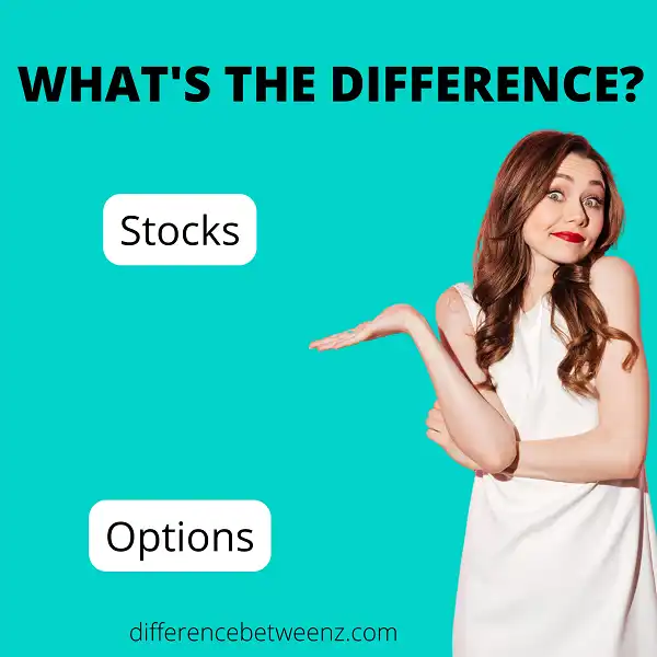 Difference between Stocks and Options