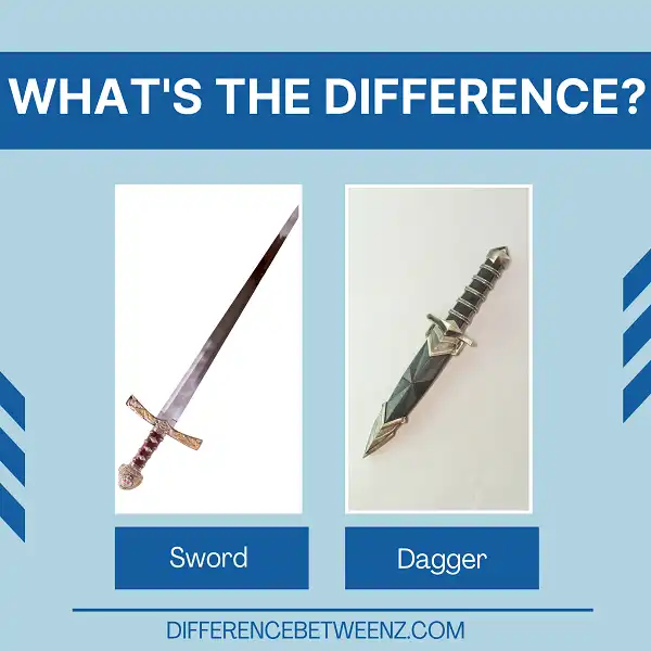 Difference between Sword and Dagger