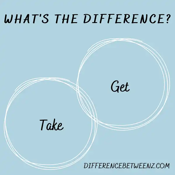 Difference between Take and Get