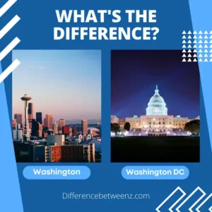 Difference between Washington and Washington Dc