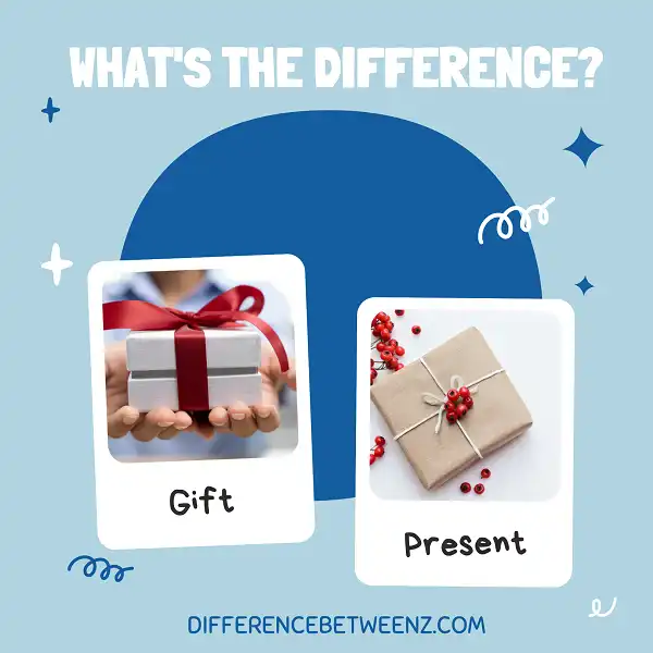 Difference between a Gift and a Present