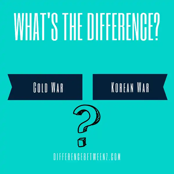 Difference between the Cold War and the Korean War