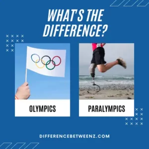 Difference between the Olympics and Paralympics