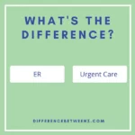 Difference Between ER and Urgent Care