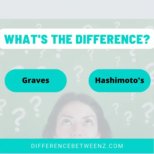 Difference Between Graves and Hashimoto's